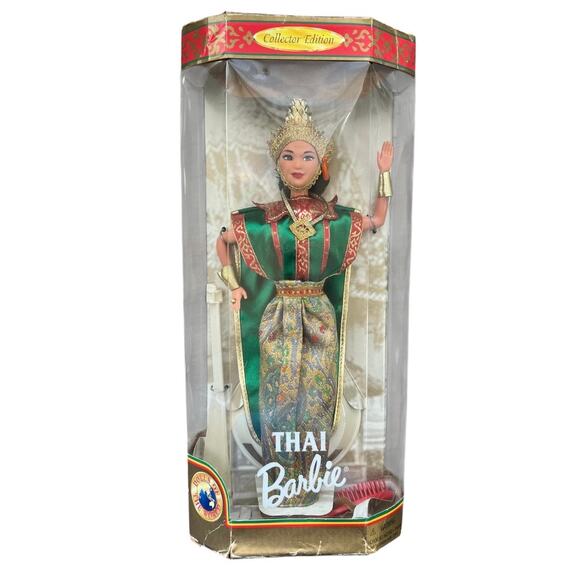1997 Mattel Barbie Dolls Of The World Thai Barbie Collectors Edition - Picture 1 of 8